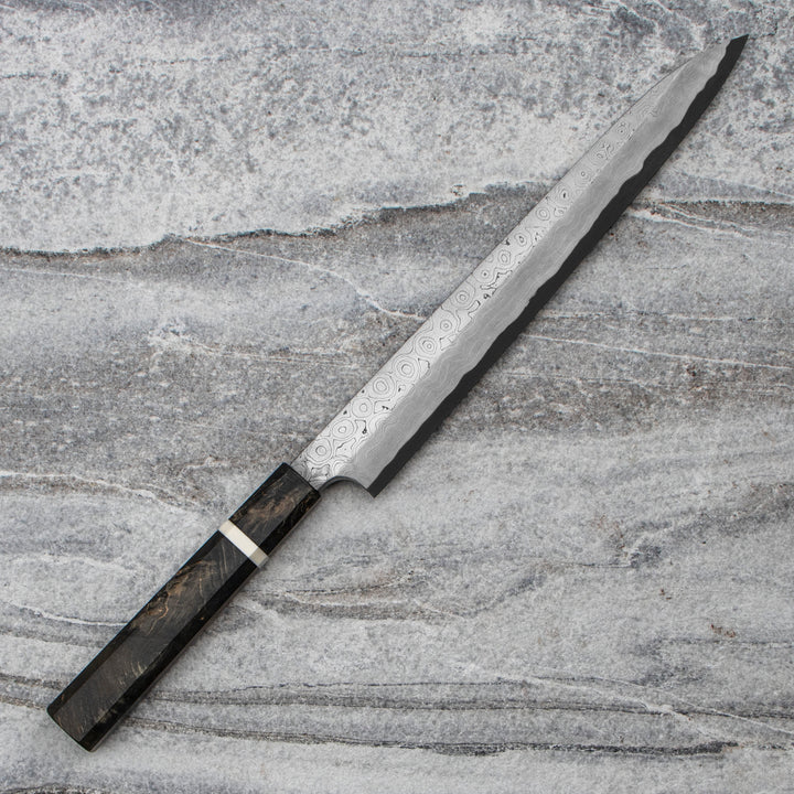 Yanagiba 27 cm Nigara Hamono Anmon Aogami#2