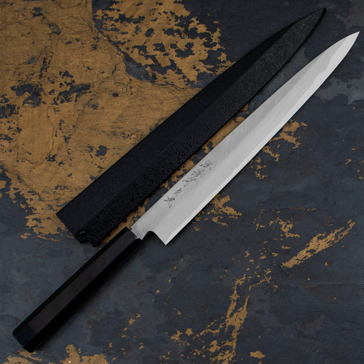 Yanagiba 27 cm Sakai Takayuki Byakko Shirogami#1/Iron