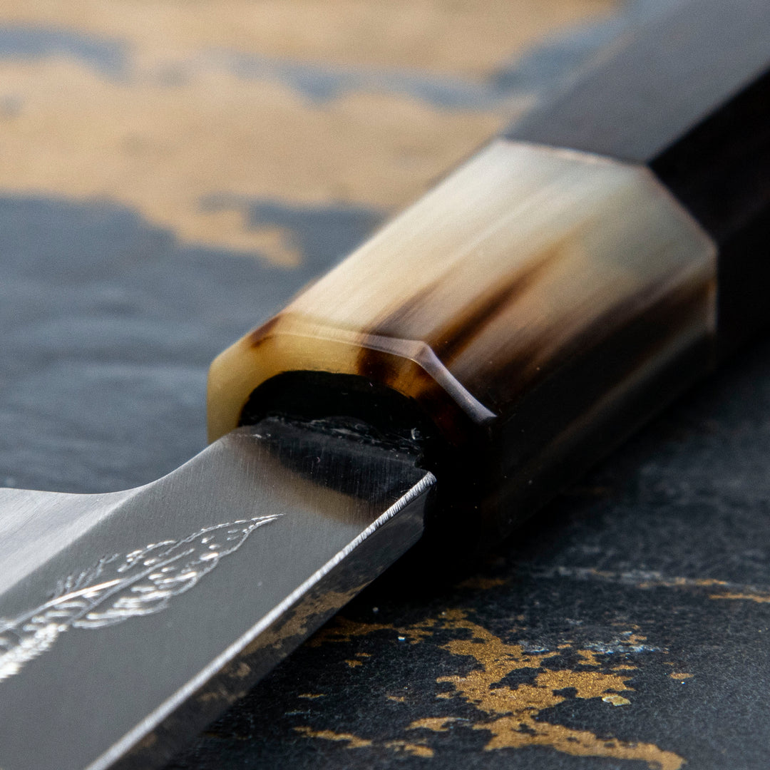 Yanagiba 27 cm Sakai Takayuki Gallery Ebony/White Horn Silver#3
