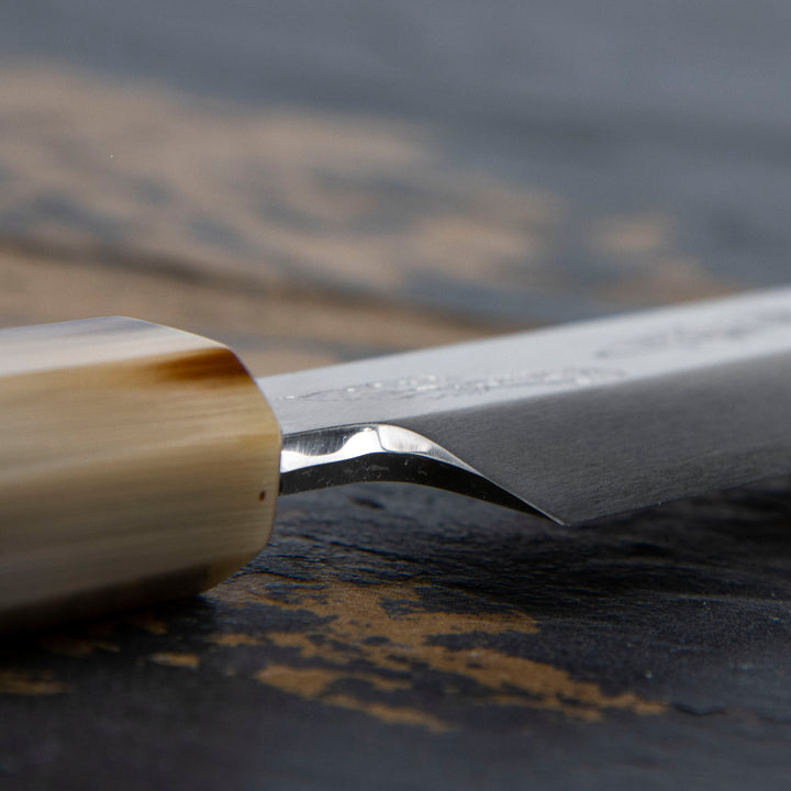 Yanagiba 27 cm Sakai Takayuki Gallery Ebony/White Horn Silver#3
