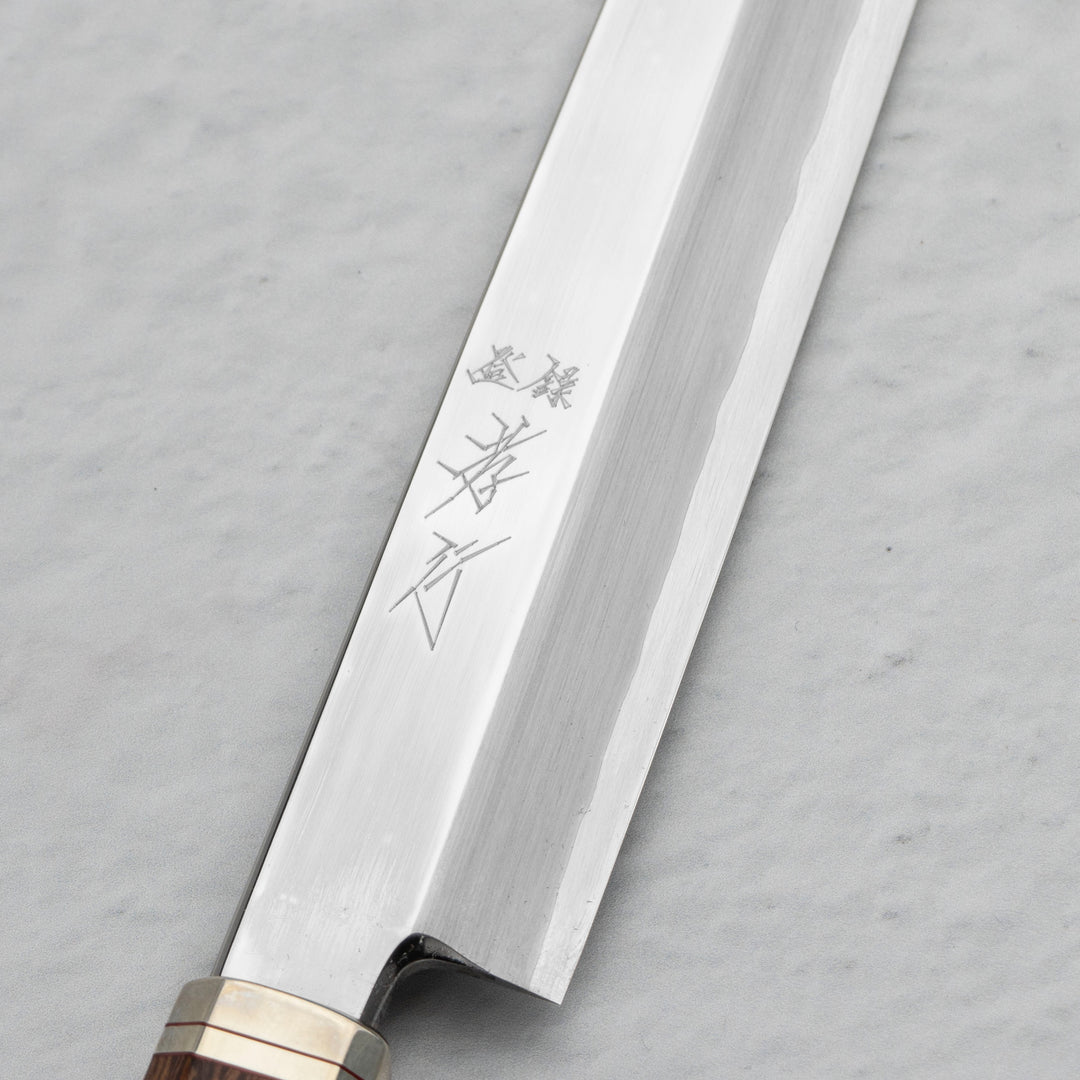 Yanagiba 27 cm Sakai Takayuki Shiden Silver#3