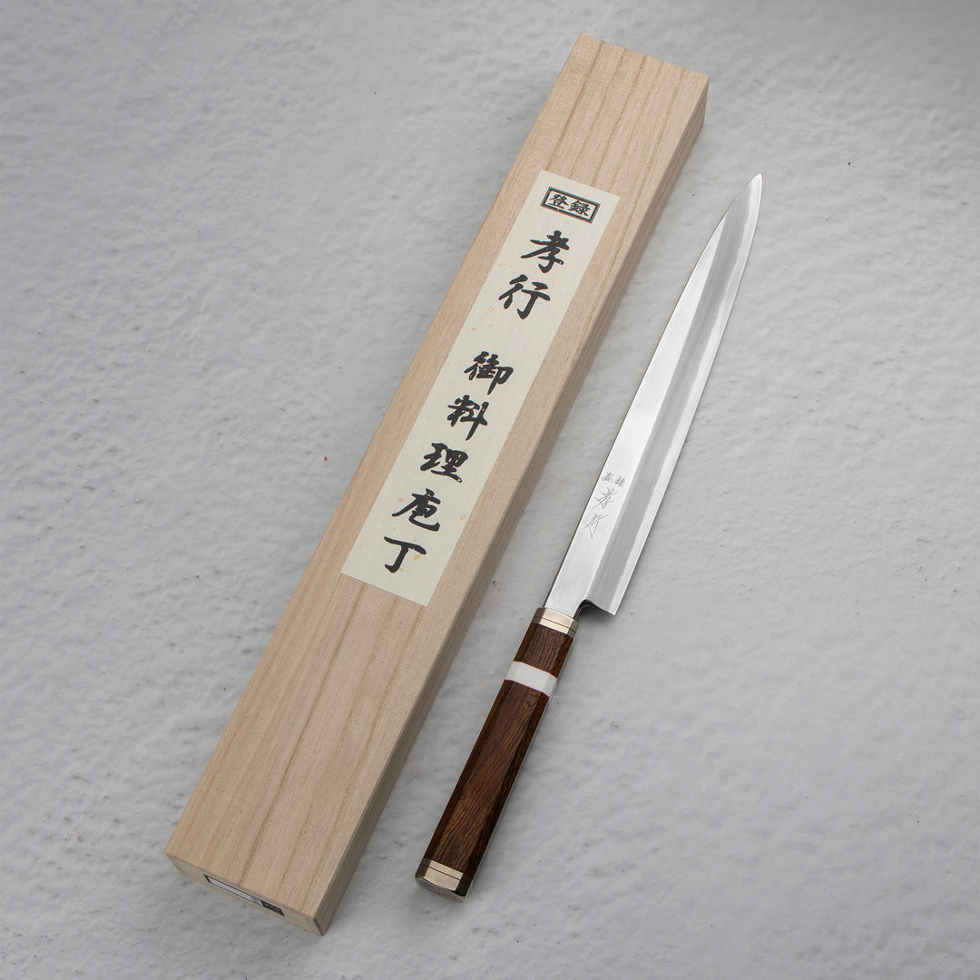 Yanagiba 27 cm Sakai Takayuki Shiden Silver#3