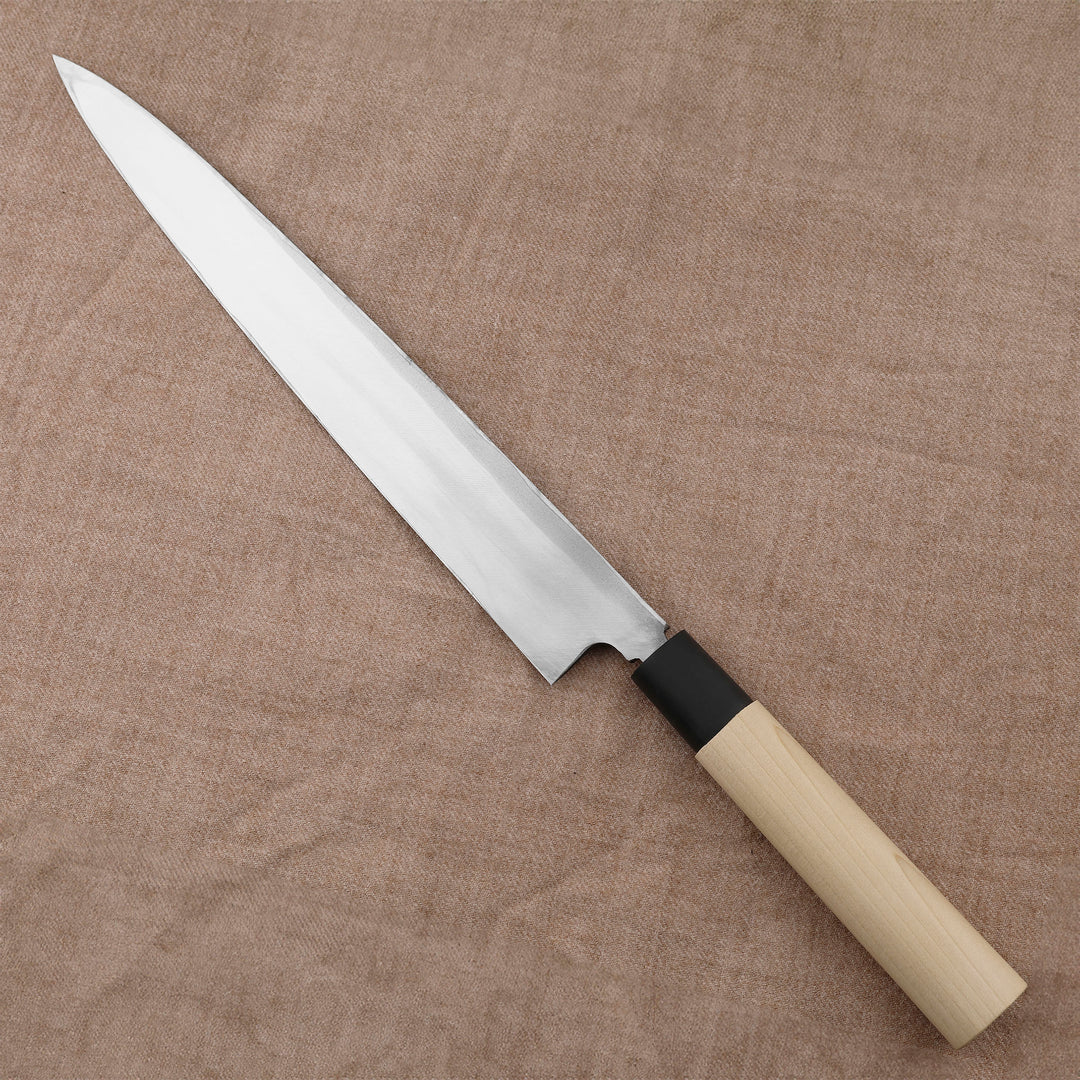 Yanagiba 27 cm Tojiro Black Hammered Shirogami#2/Iron