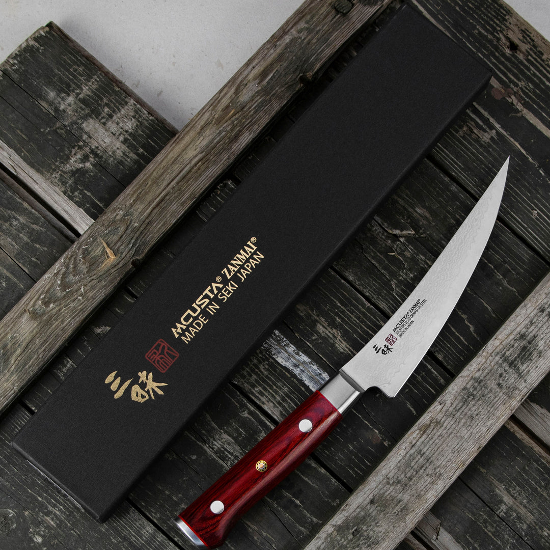 Boning Knife 16,5 cm Mcusta Zanmai Classic Pro Flame VG-10