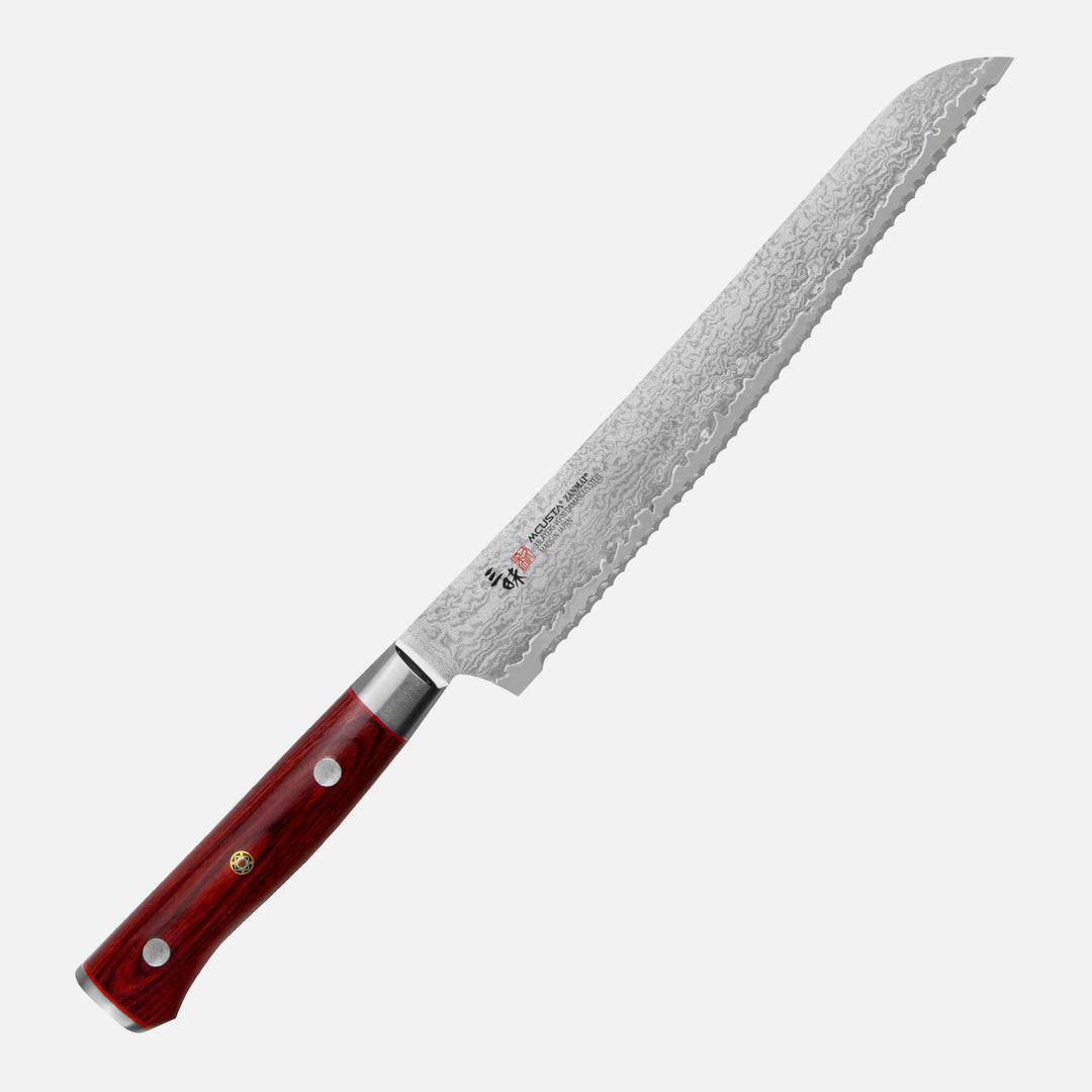 Bread Knife 23 cm Mcusta Pro Flame VG-10