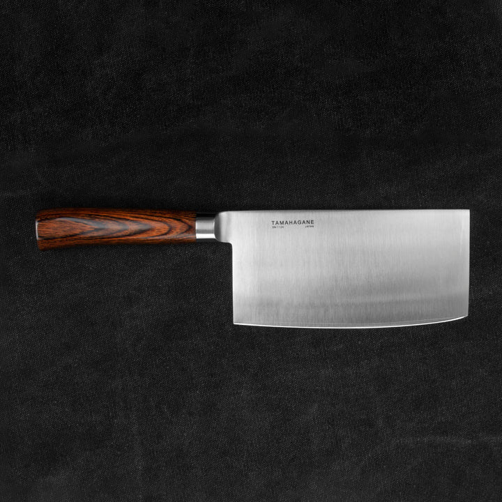 Chinese Chopper 18 cm Tamahagane San Brown VG-5