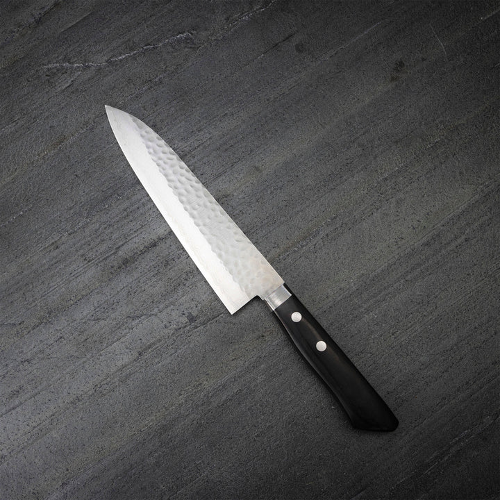 Gyuto 18 cm Kunio Masutani VG-10 Hammered Damascus