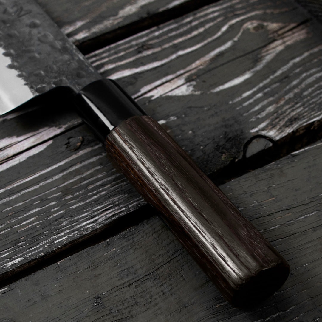 Gyuto 18 cm Motokyuuichi Hamono Shirogami#2 Hammered