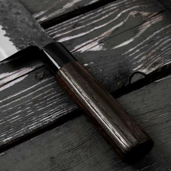 Gyuto 18 cm Motokyuuichi Hamono Shirogami#2 Hammered