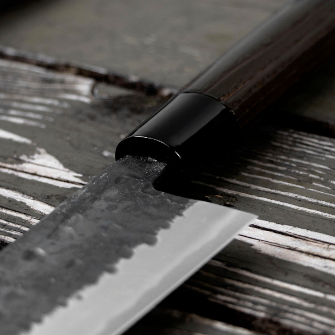 Gyuto 18 cm Motokyuuichi Hamono Shirogami#2 Hammered