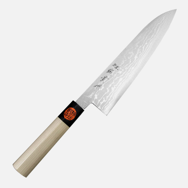 Gyuto 20 cm Shigeki Tanaka Aogami #2 Damascus