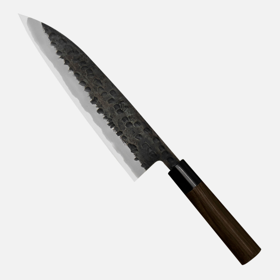 Gyuto 21 cm Motokyuuichi Hamono Shirogami#2 Hammered