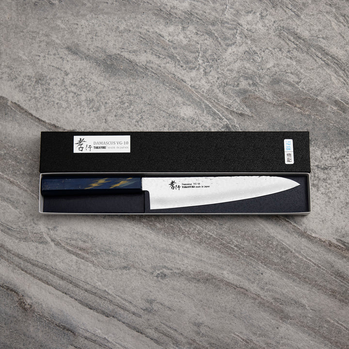 Gyuto 21 cm Sakai Takayuki Urushi VG-10 Saiseki