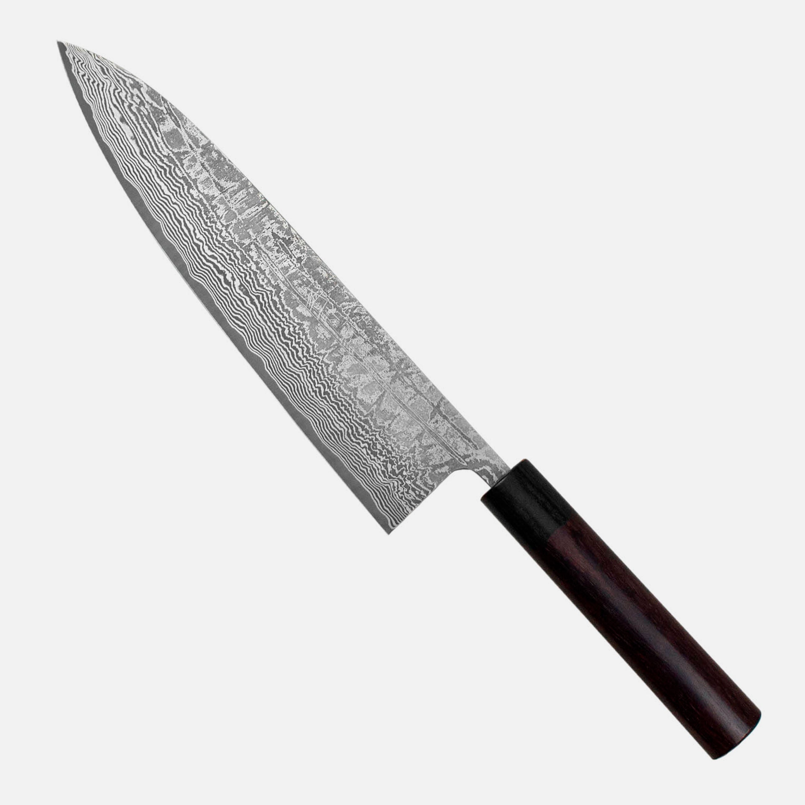 Gyuto 24 Cm Cm Shiro Kamo Damascus SG2 – Japan-knives.com