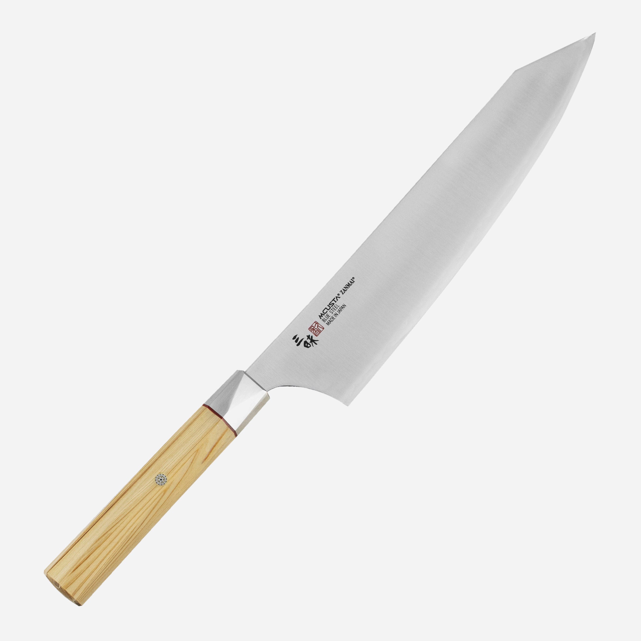 Gyuto 24 cm Mcusta Zanmai Beyond Aogami Super/SS – Japan-knives.com