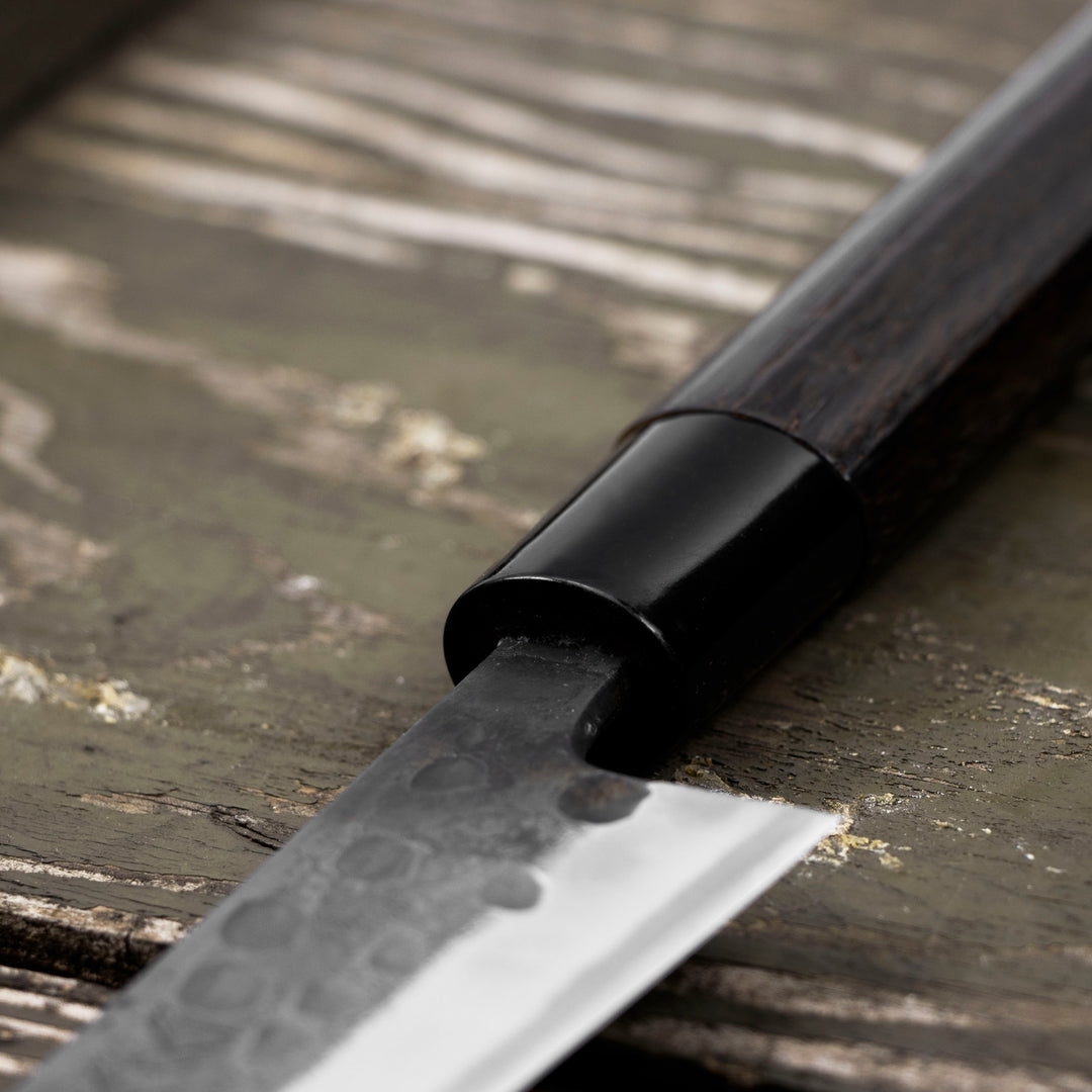 Honesuki 15 cm Motokyuuichi Hamono Shirogami#2 Hammered