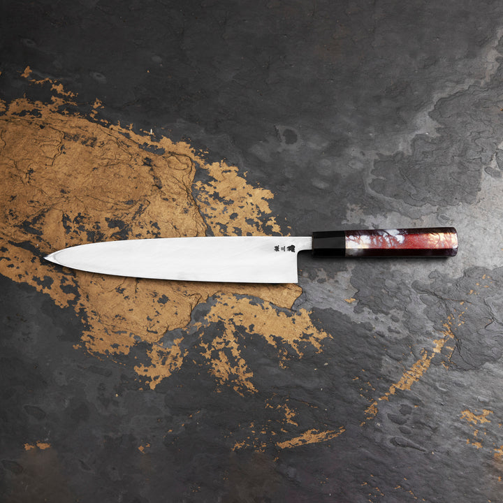Miroshi Deba 27 cm Sakai Takayuki Rinka Silver#3