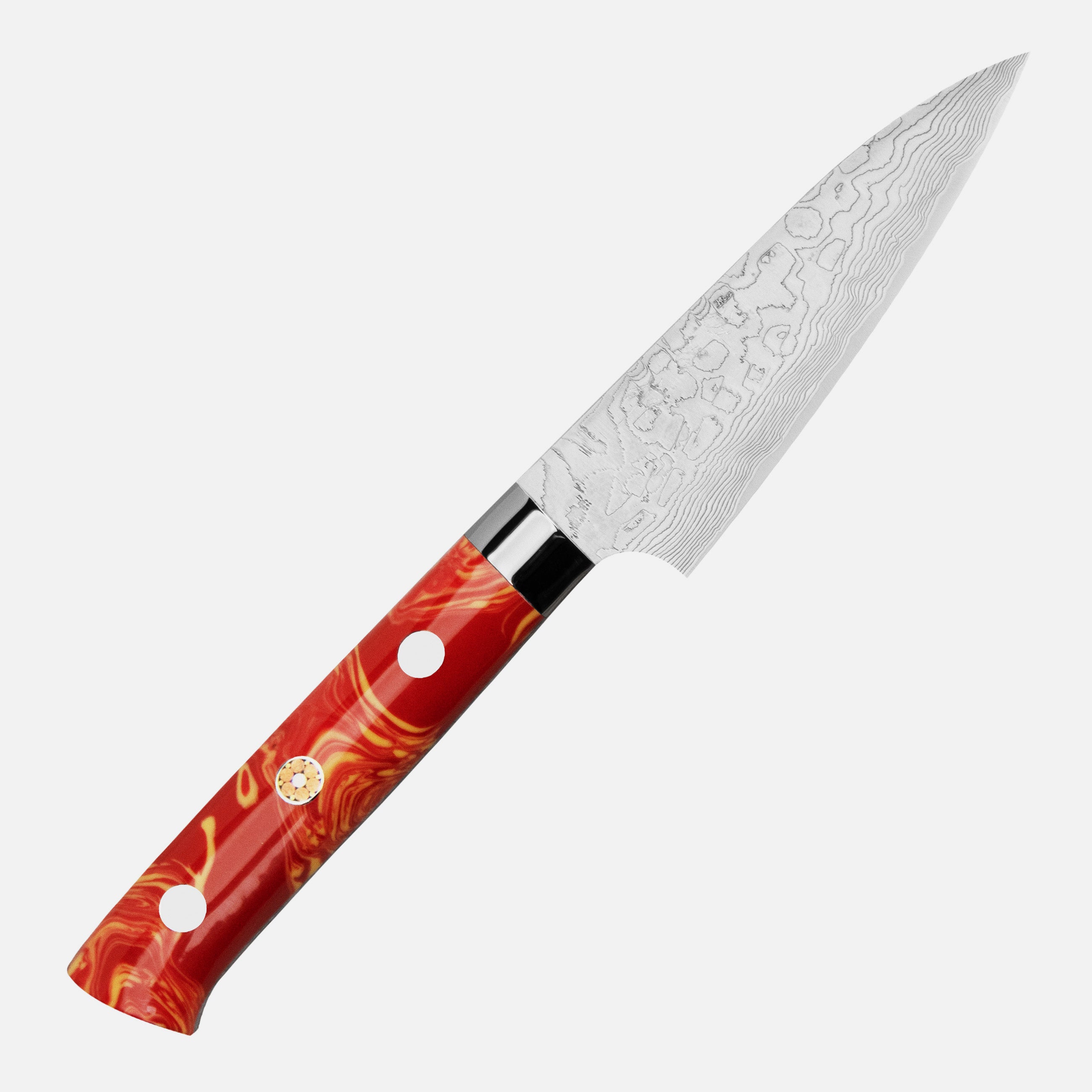 Sharp and resistant to Rust Paring Kitchen Damascus Knife Sekikanetsugu