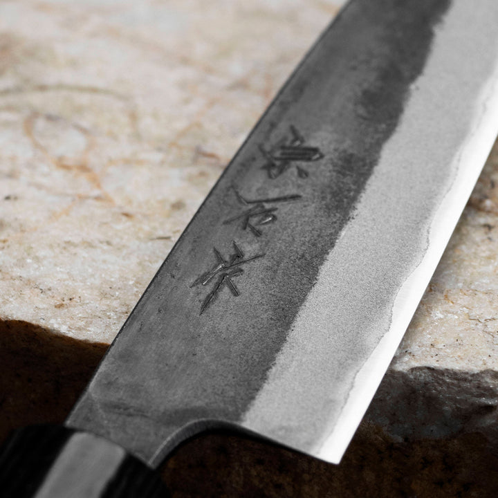 Petty 12 cm Muneishi Hamono Aogami#2/SS