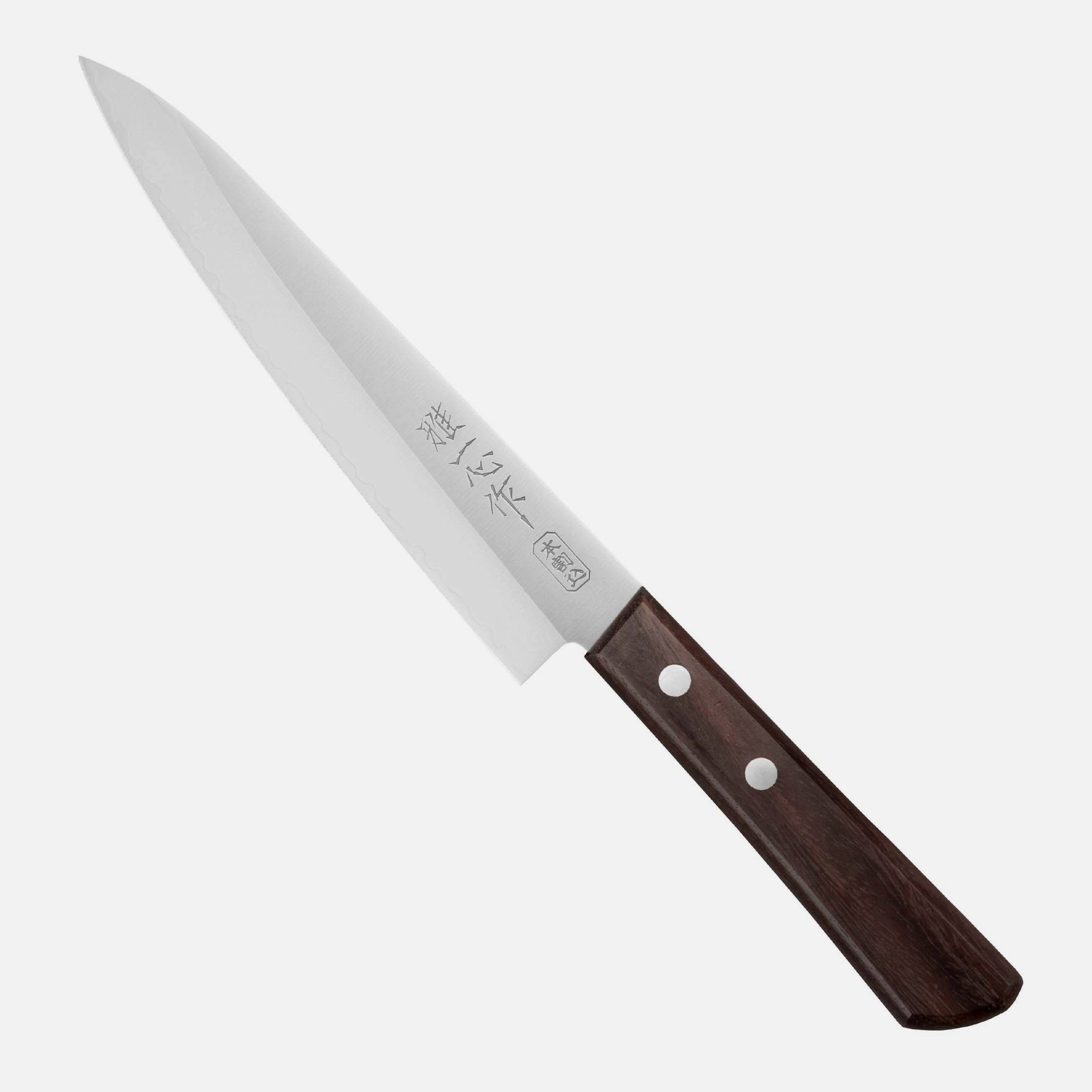 Japanese MIYABI Isshin Kitchen Petty Utility Knife 4.7 Inch 3 Layers Seki  Japan for sale online