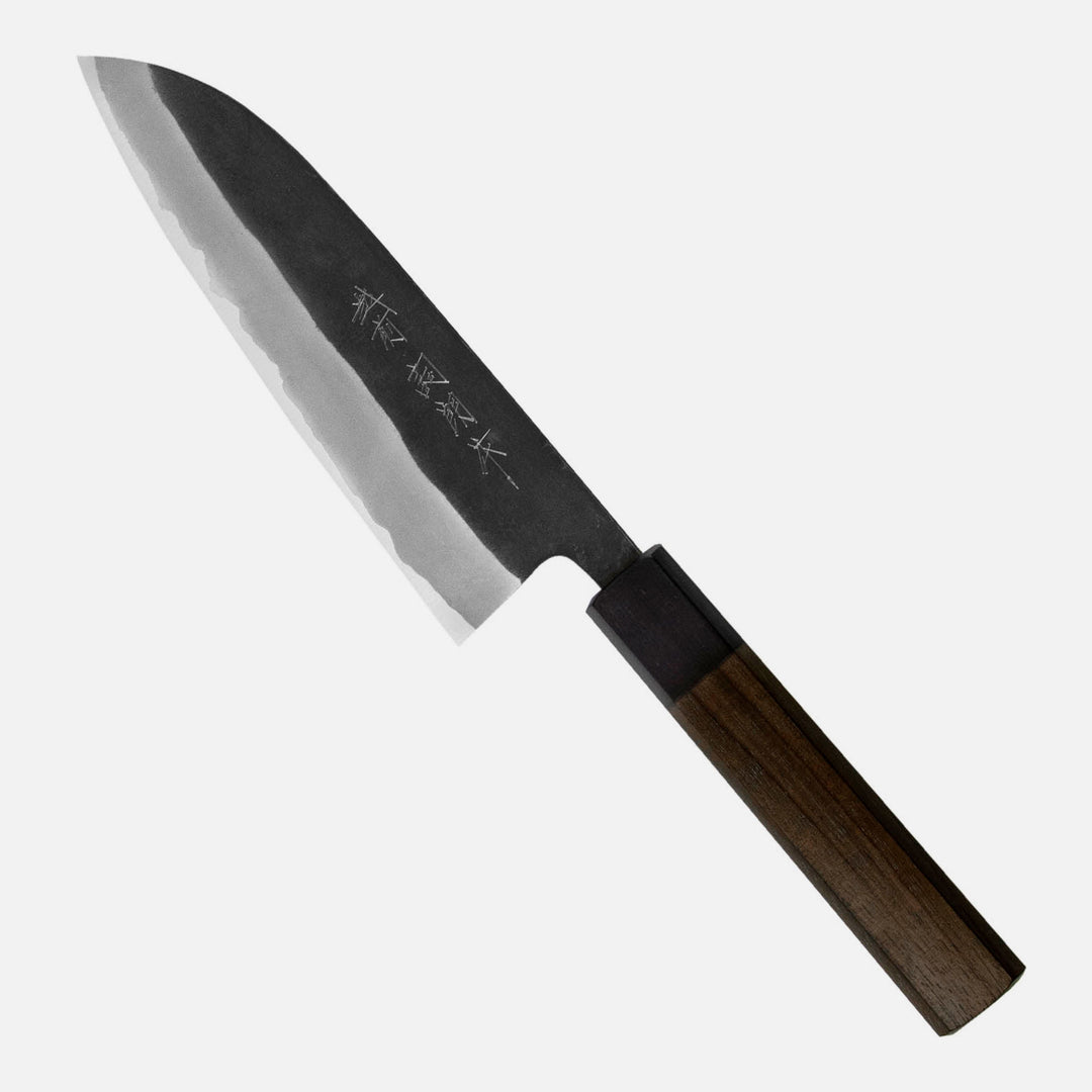 Santoku 16,5 cm Shiro Kamo Aogami Super/SS