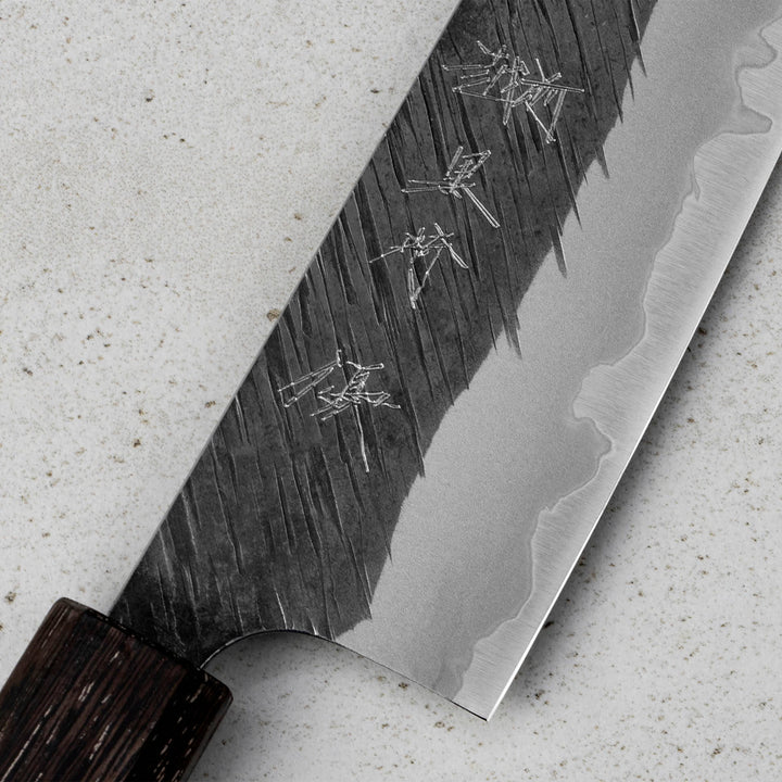 Santoku 16,5 Yu Kurosaki Fujin MW Aogami Super/SS