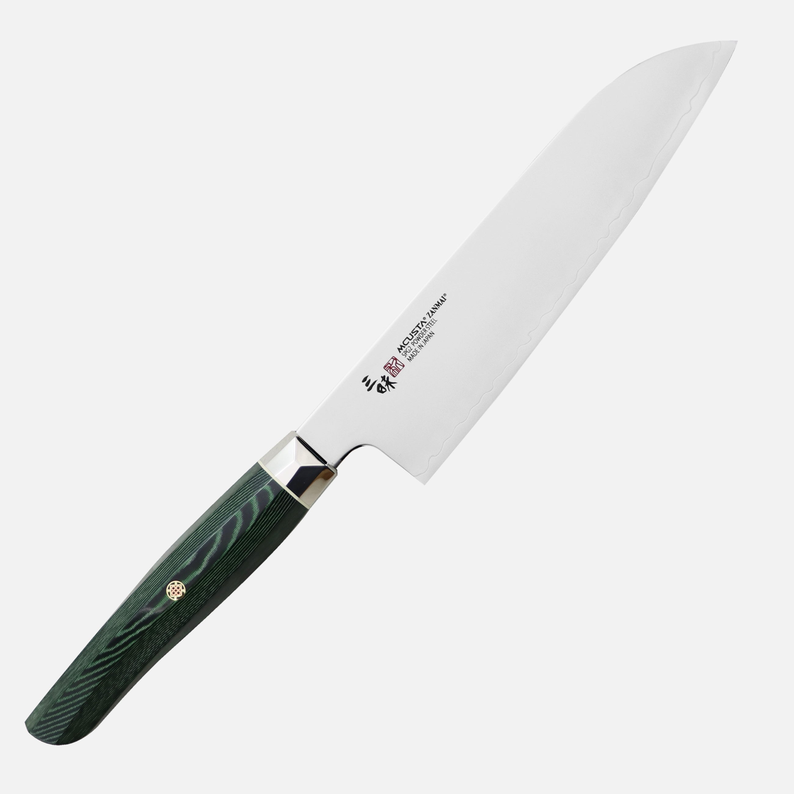 三昧 MCUSTA ZANMAI レボリューション 切付 【三昧 専用鞘付き】 santoku-18-cm-mcusta-zanmai-