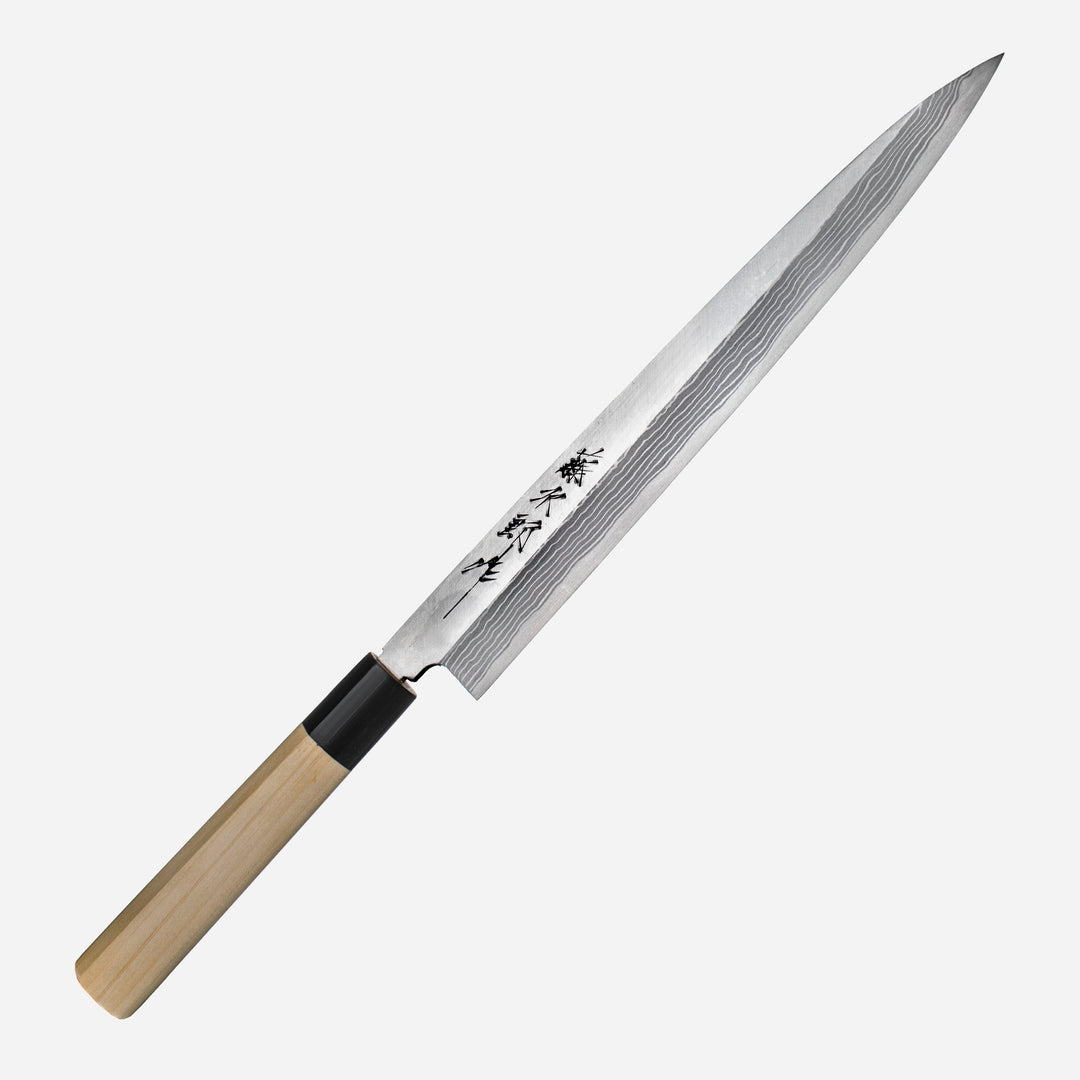 Yanagiba 27 cm Tojiro Aogami#2 Damascus