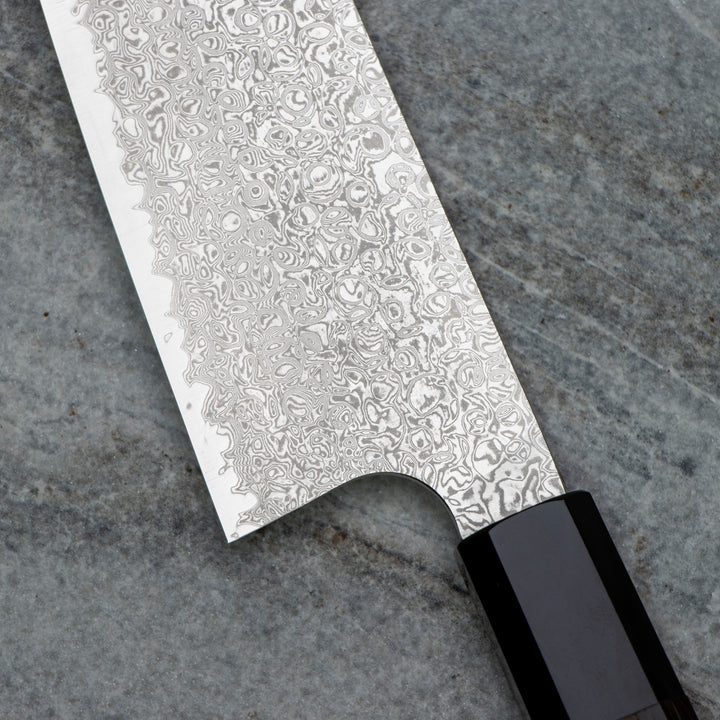 Santoku 18 cm Hatsukokoro Gingami No.3 Damascus