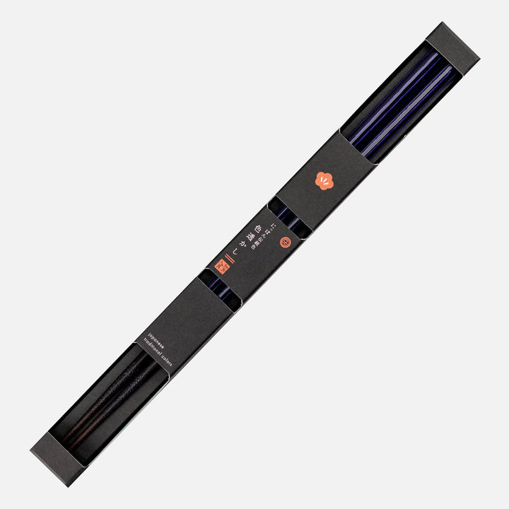 Kawai Japanese Sushi Chopsticks - Isosukashi Edomurasaki Purple
