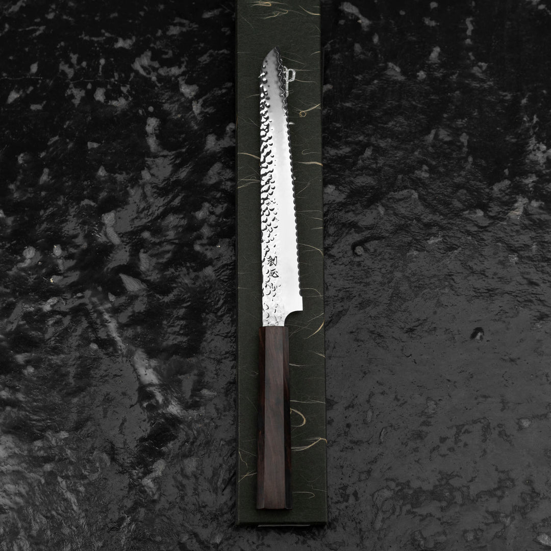 Bread Knife 21 cm Hatsukokoro Hayabusa Tsuhime VG-10