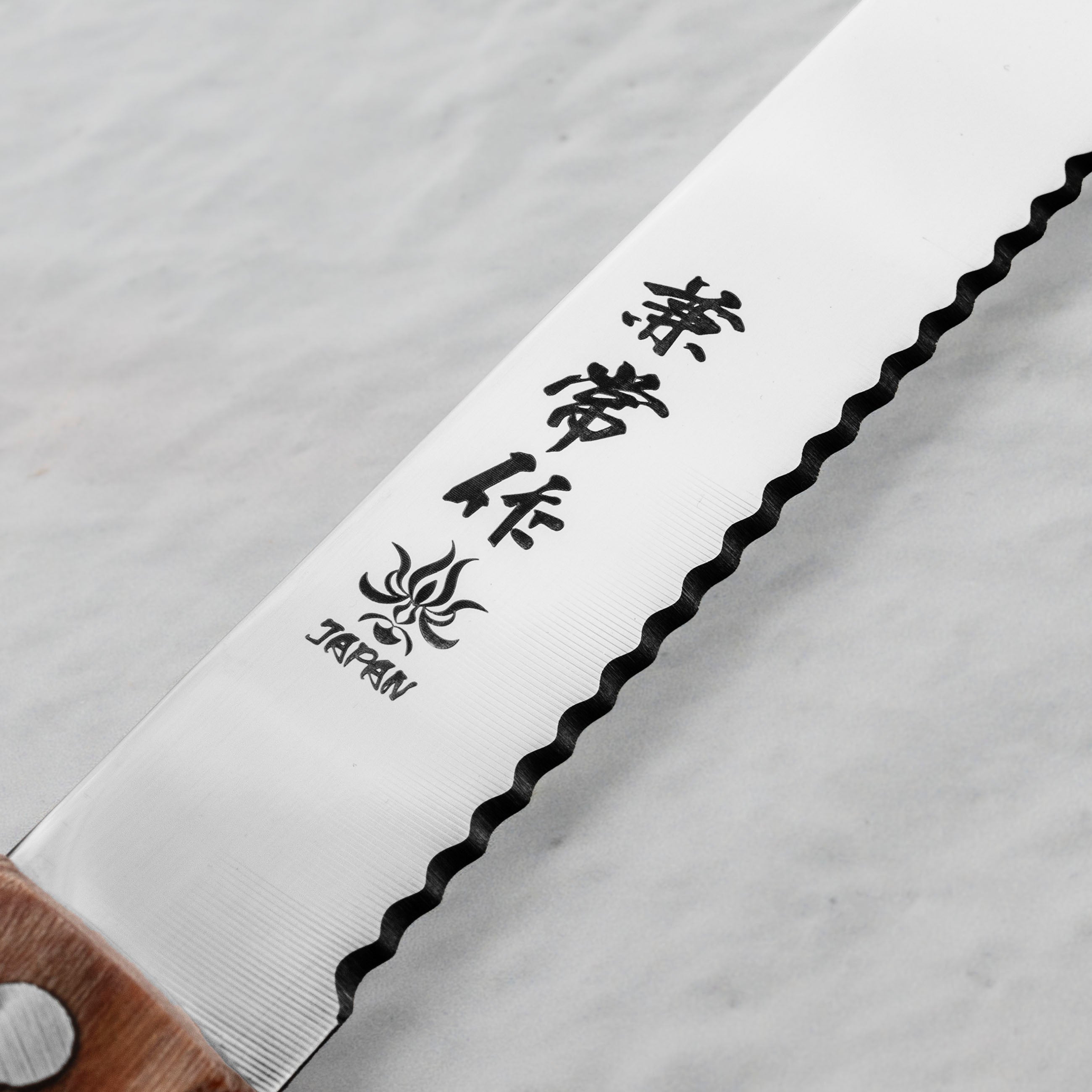Bread Knife 25 cm Seki Kanetsune 555 DSR-1K6 – Japan-knives.com
