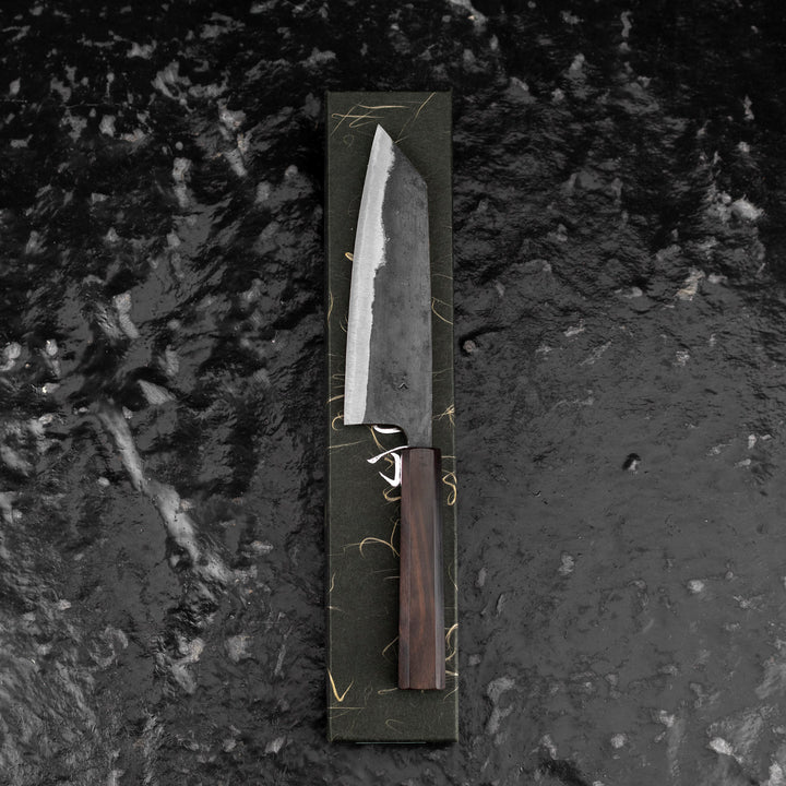 Bunka 16,5 cm Hatsukokoro Kurokuma Aogami#2/Iron