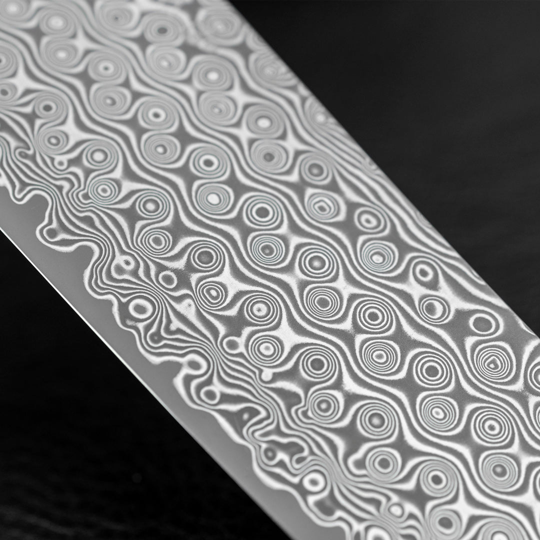 Bunka 17 cm Nigara Hamono Anmon SG2 Damascus