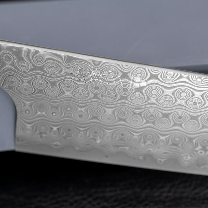 Bunka 17 cm Nigara Hamono Anmon SG2 Damascus