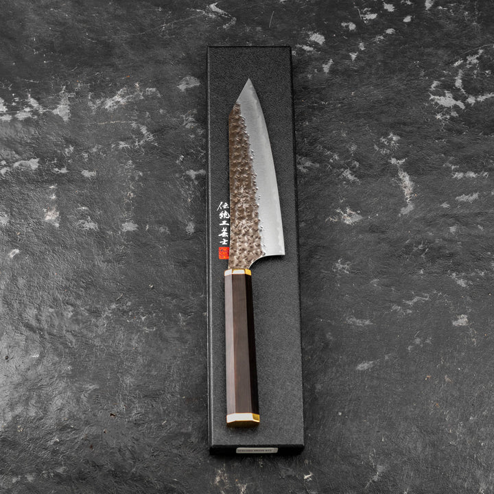 Bunka 17 cm Yu Kurosaki Kokusen Brass Aogami Super/SS