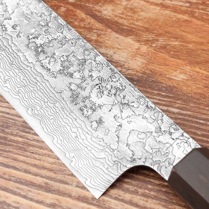 Bunka 18 cm Kenshiro Hatono Damascus SG2