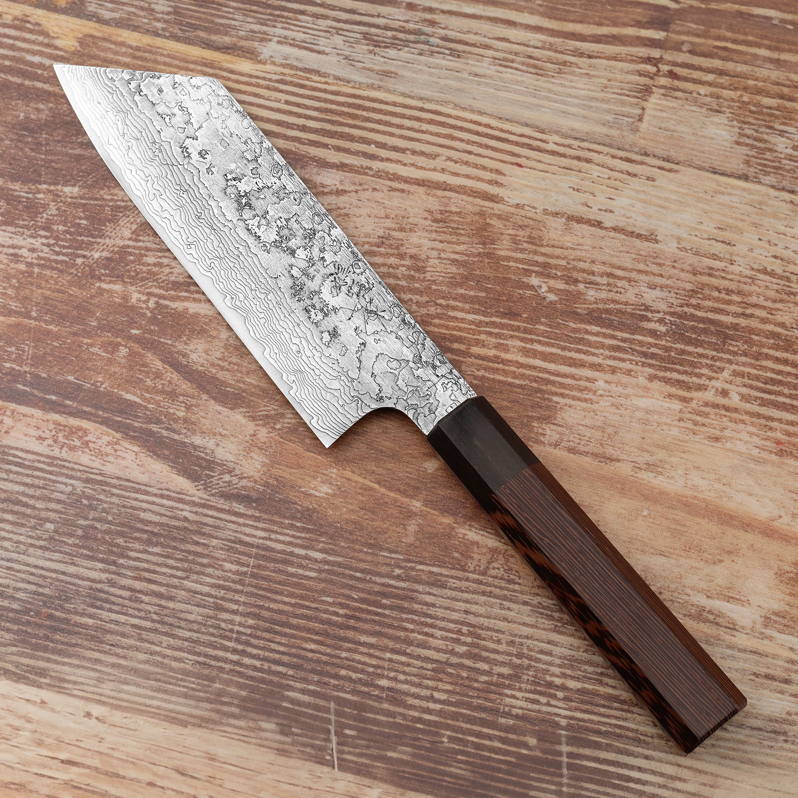 Bunka 18 cm Kenshiro Hatono Damascus SG2 – Japan-knives.com