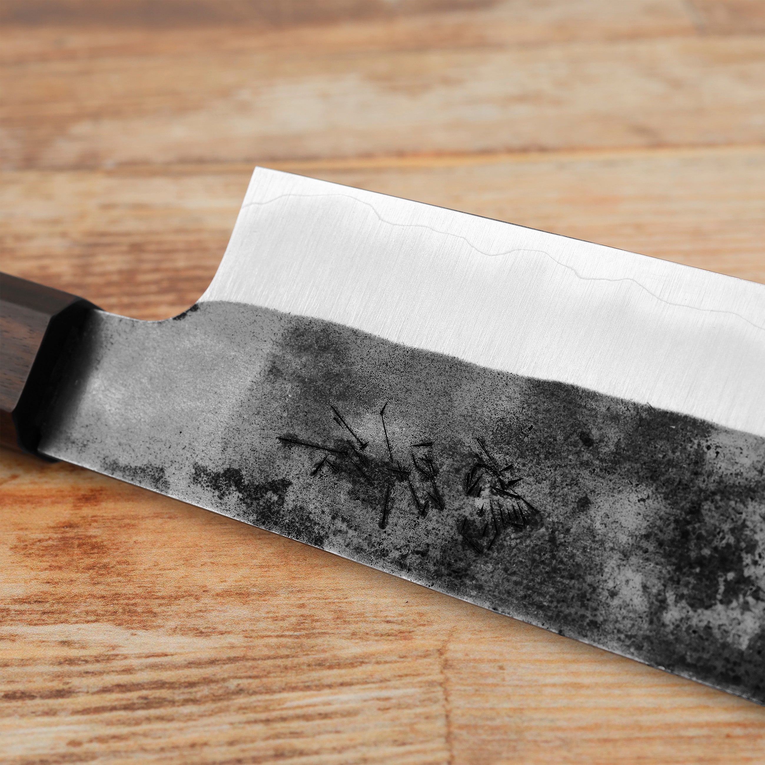 kamaboko様 ノブシリーズ Zuma Black Forged Bunka Knife BG42 Stainless Steel, 7