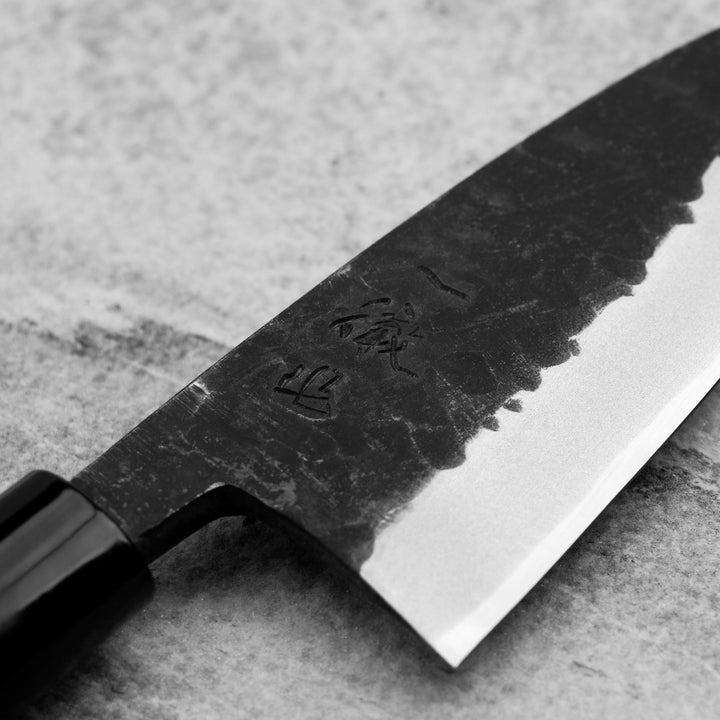 Deba 12 cm Ittetsu Forge Black Shirogami#2