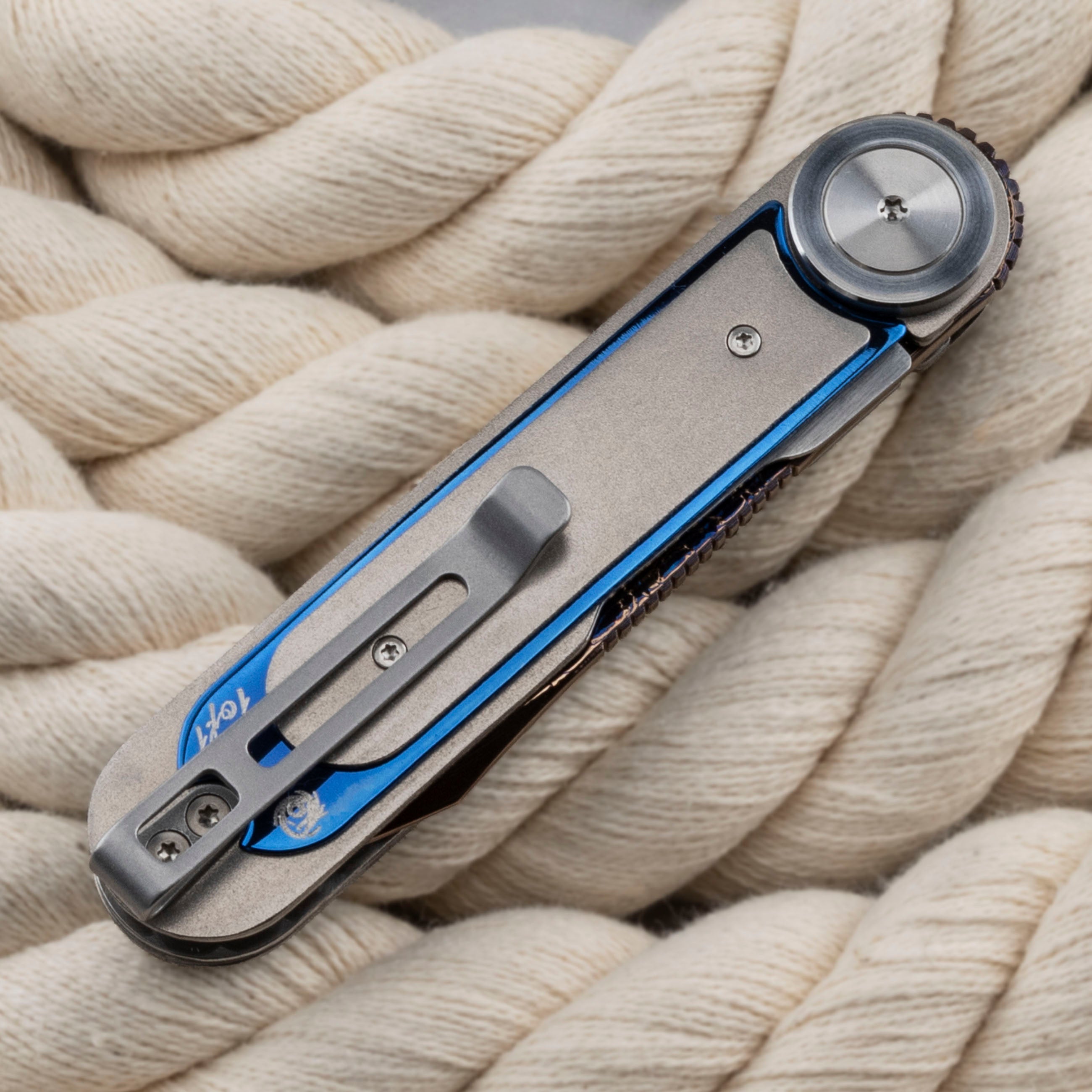 Folding knife 7,5 cm Dew Hara Infinity#10 VG-10 – Japan-knives.com