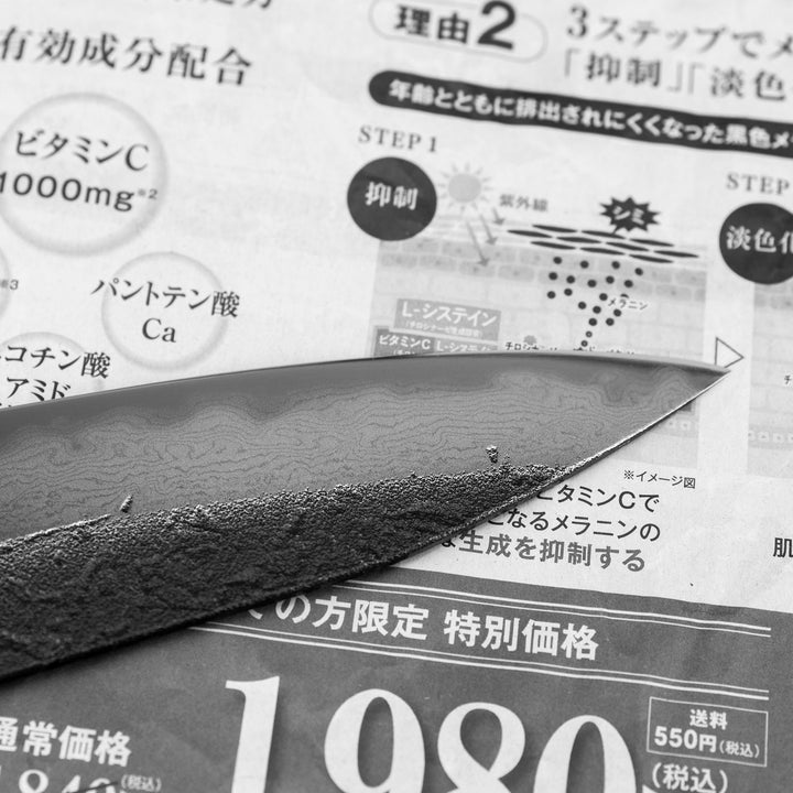 Gyuto 21 cm Chozaburo Sekisou Shirogami#2/Iron