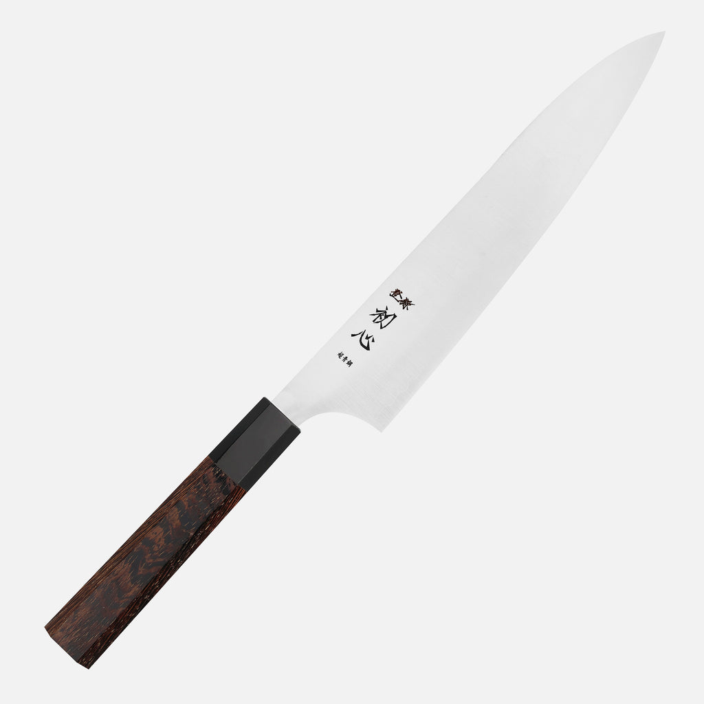 Gyuto 21 cm Hatsukokoro Hayabusa Aogami Super/SS – Japan