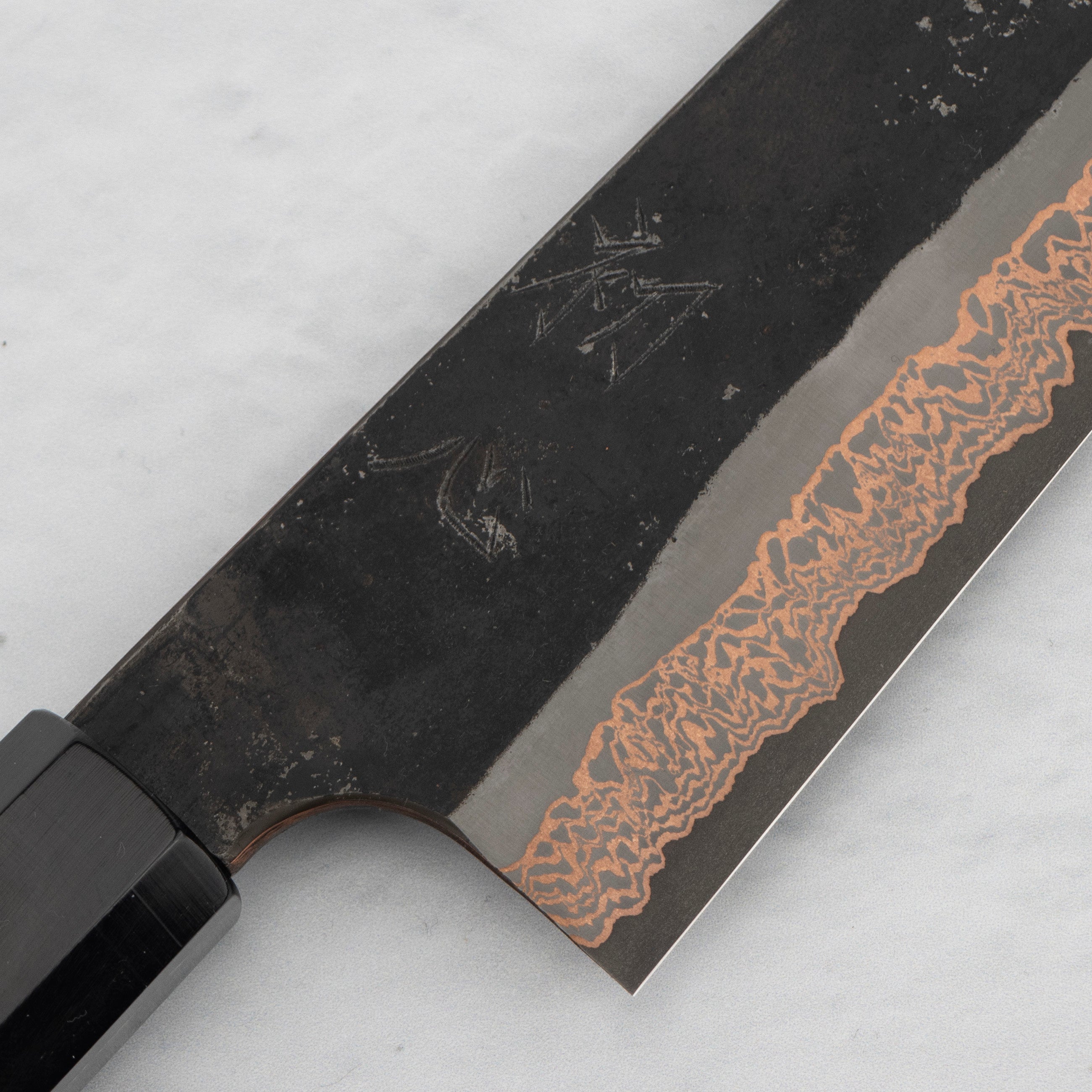 Gyuto 21 cm Hatsukokoro Yorokobi Kurouchi SLD – Japan-knives.com