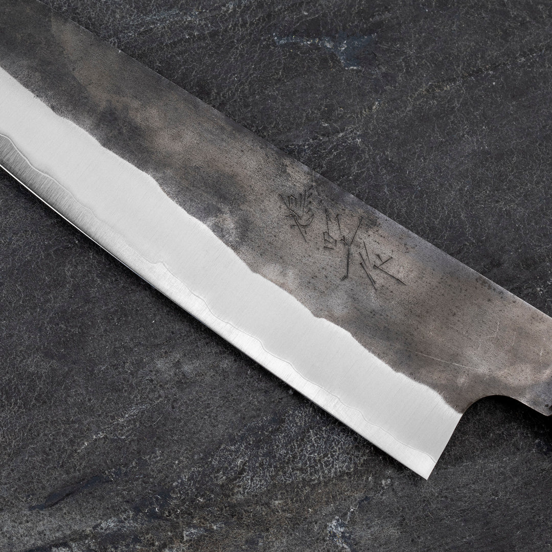 Gyuto 21 cm Kenshiro Hatono Kurouchi Aogami Super/SS