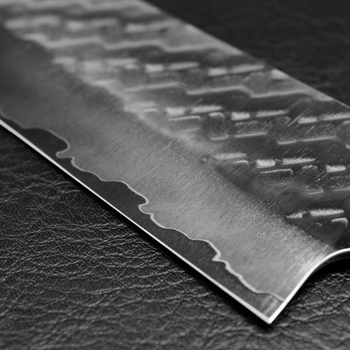 Gyuto 21 cm Takeshi Saji Blue Acrylic STRIX