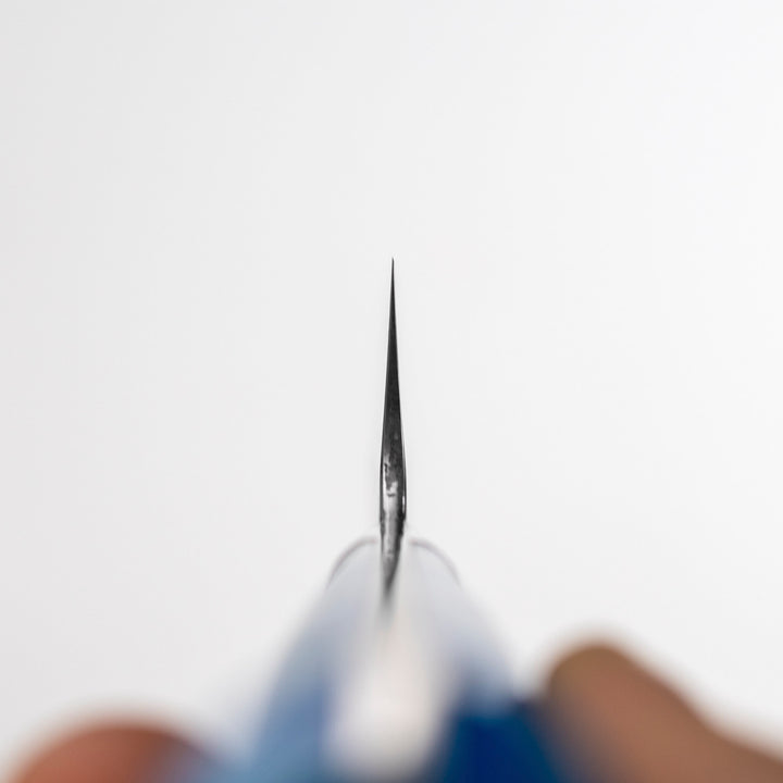 Gyuto 21 cm Takeshi Saji Blue Acrylic STRIX