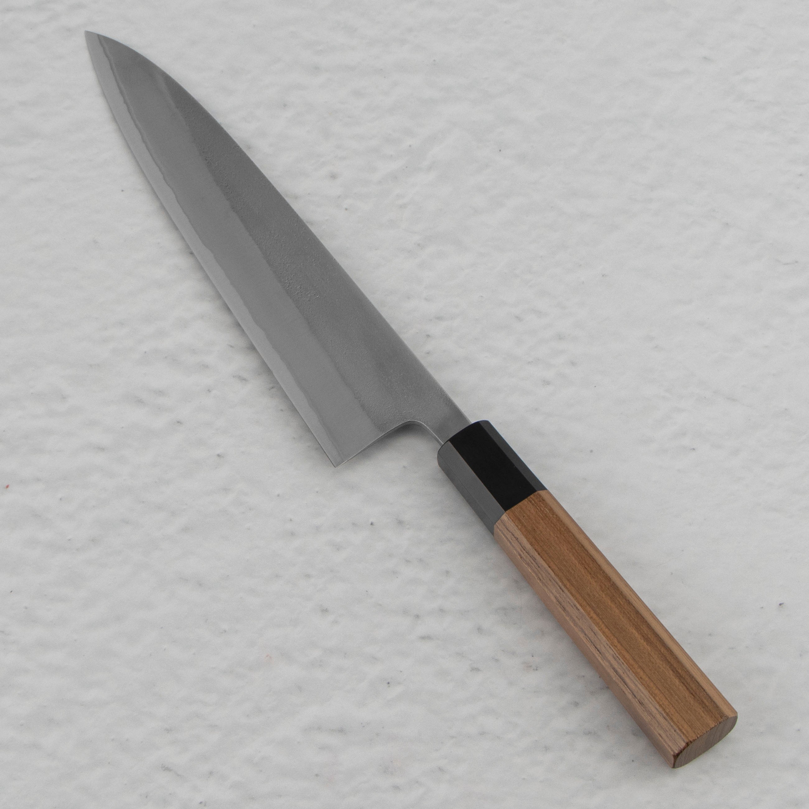 Gyuto 21 cm Yoshikane Shirogami#2/SS Nashiji – Japan-knives.com