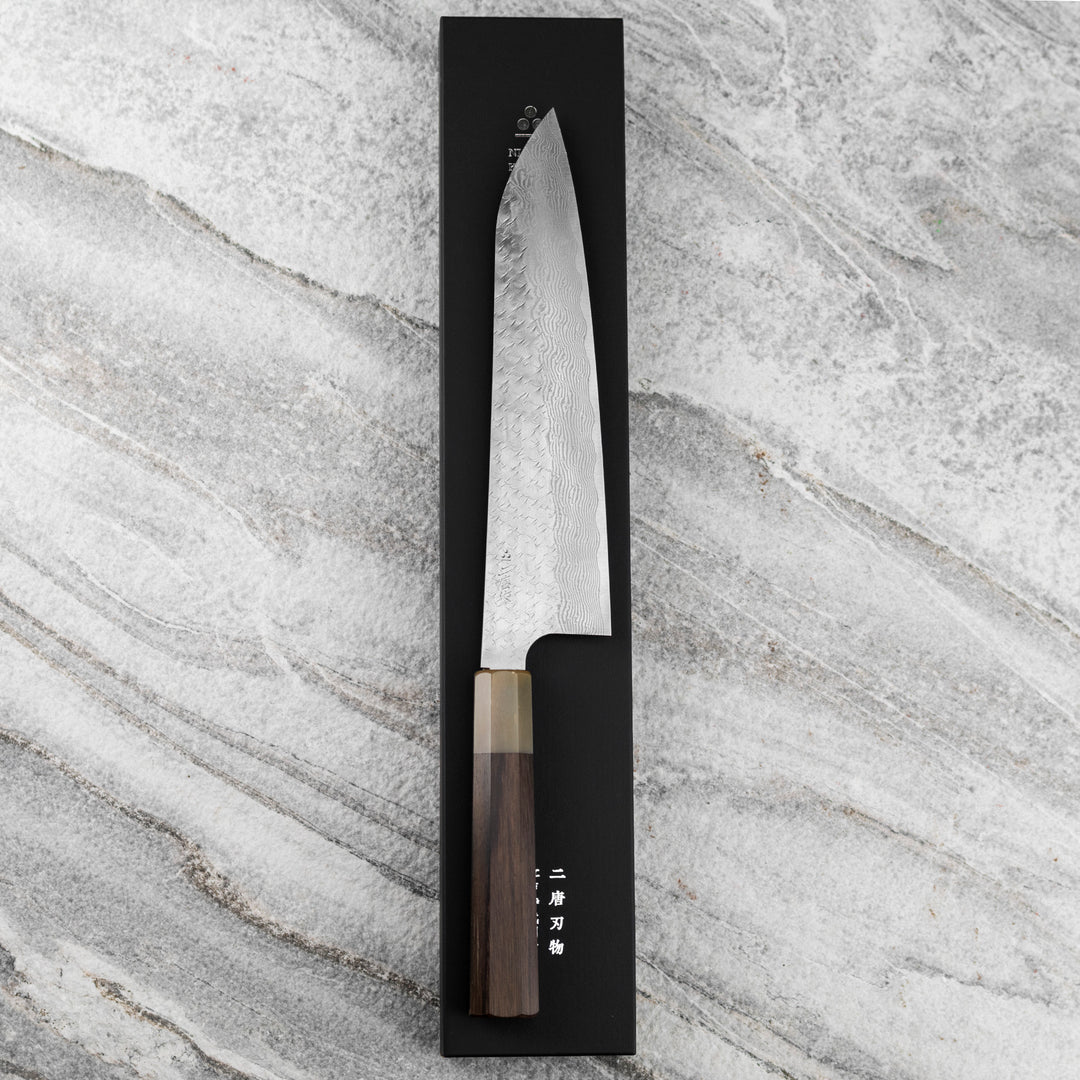 Gyuto 23 cm Nigara Hamono STRIX Damascus