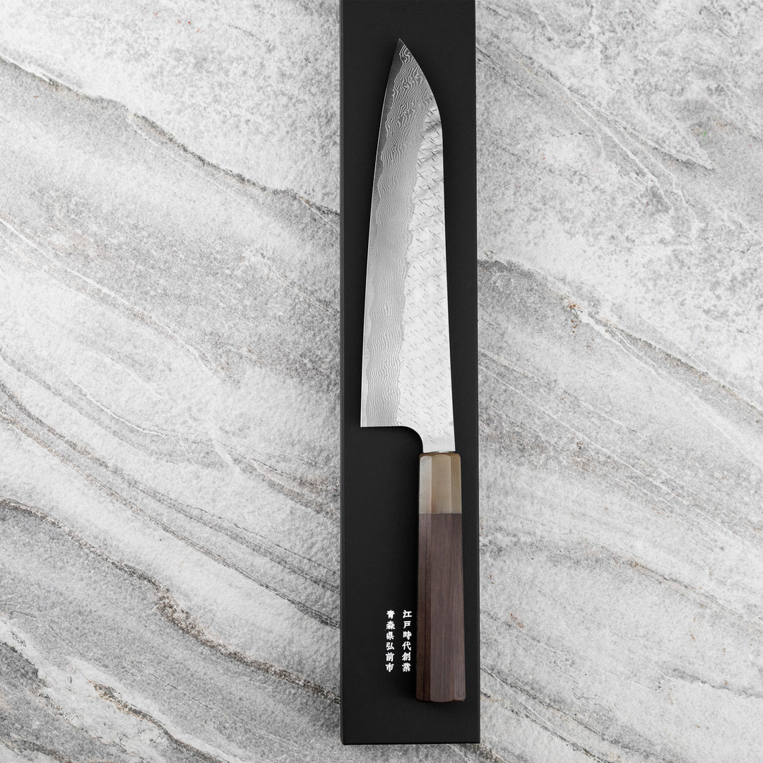 Gyuto 23 cm Nigara Hamono STRIX Damascus